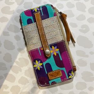 Consuela PURPLE Cactus Wallet